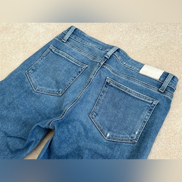 PAIGE - Verdugo Ripped Raw Hem Skinny Ankle Jeans (Jules) - Picture 6 of 7